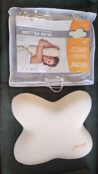 Qmed slim pillow poduszka ortopedyczna memory