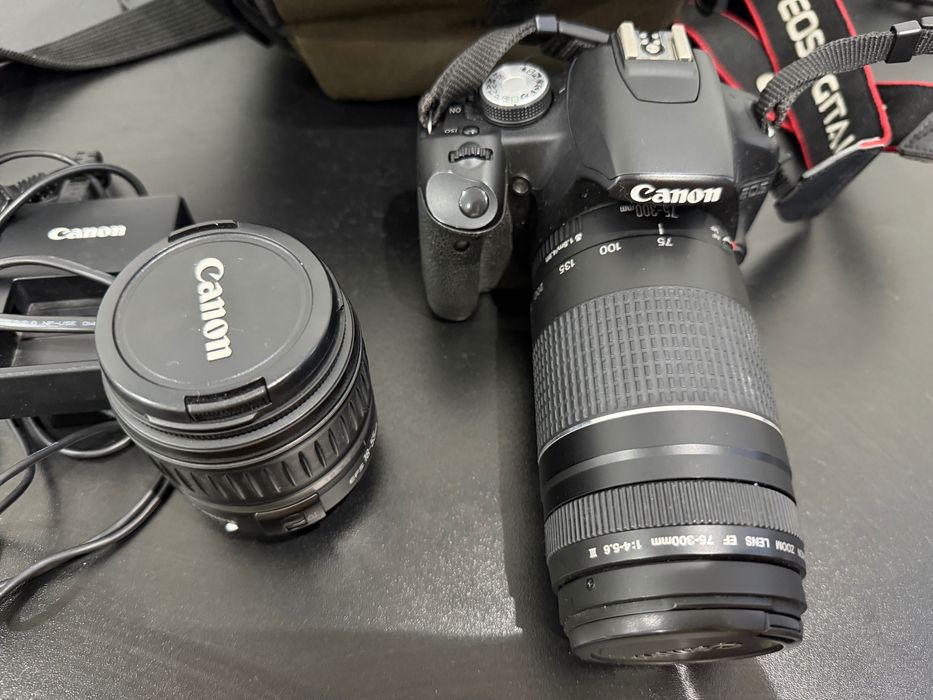 Canon EOS 500D + 2 об’єктиви