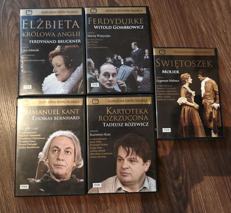Kolekcja 5 DVD "Złota Setka Teatru Telewizji"