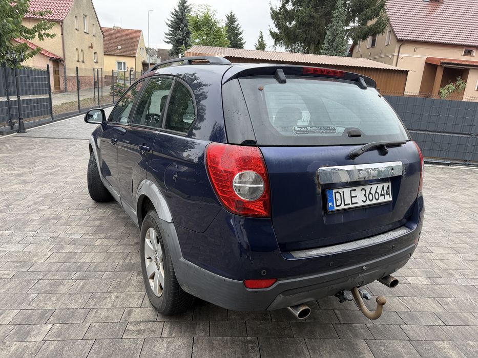 Chevrolet Captiva 2.0VCDI 150KM, Automat, 4x4, Hak, 2008r, 240tys, 7osbowa