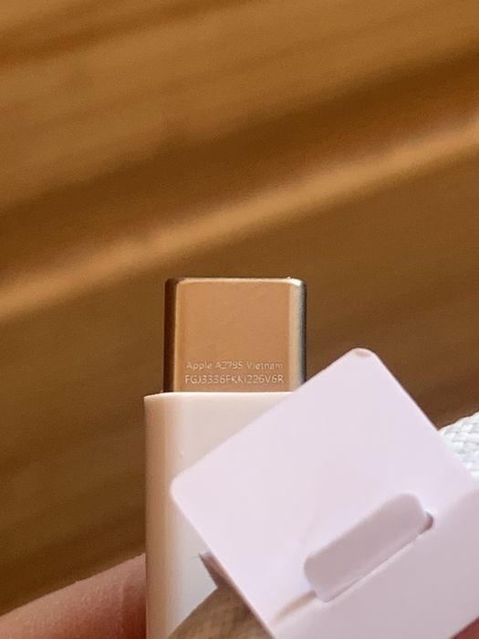 Кабель Apple USB-C 60W Woven Charge Cable Original 1m