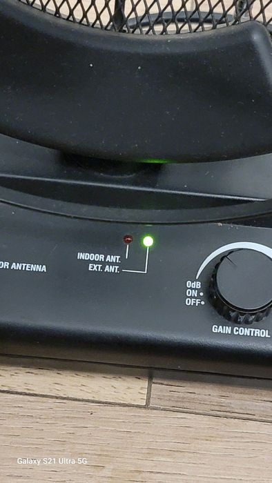 Hama Antena pokojowa DVB-T2 cyfrowa i analogowa do telewizora/radia