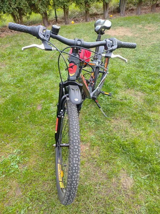 Rower górski ROMET RAMBLER 26" S szaro/pomarańczowy