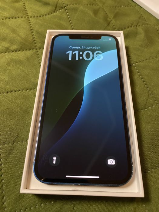 iPhone 12 128gb blue айфон 12 128гб синій