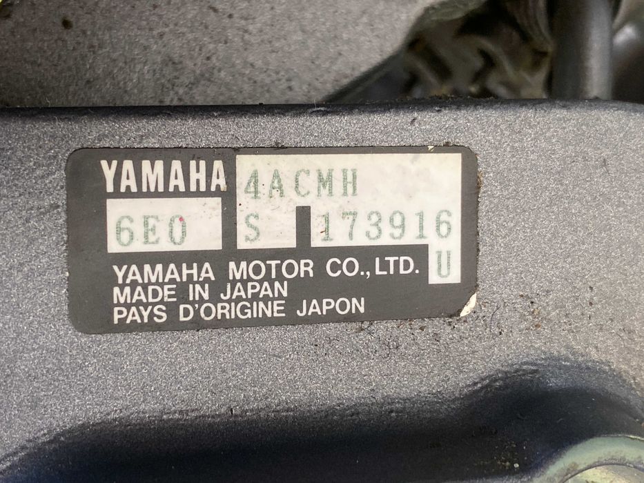 Silnik zaburtowy YAMAHA 4KM, dwusuwowy, super stan, stopa S