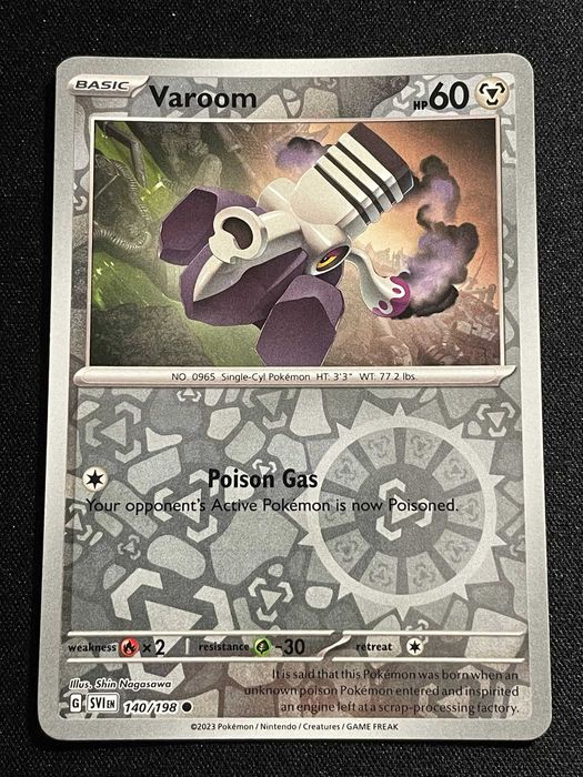 Carta Pokémon Varoom 140/198 Scarlet & Violet