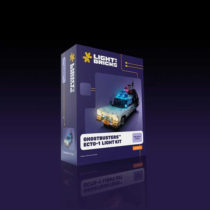 Light My Bricks 2.0 Light Kit for LEGO Ghostbusters Ecto-1 NOVO