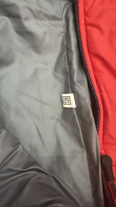 Комбінезон з натуральним мехом енота