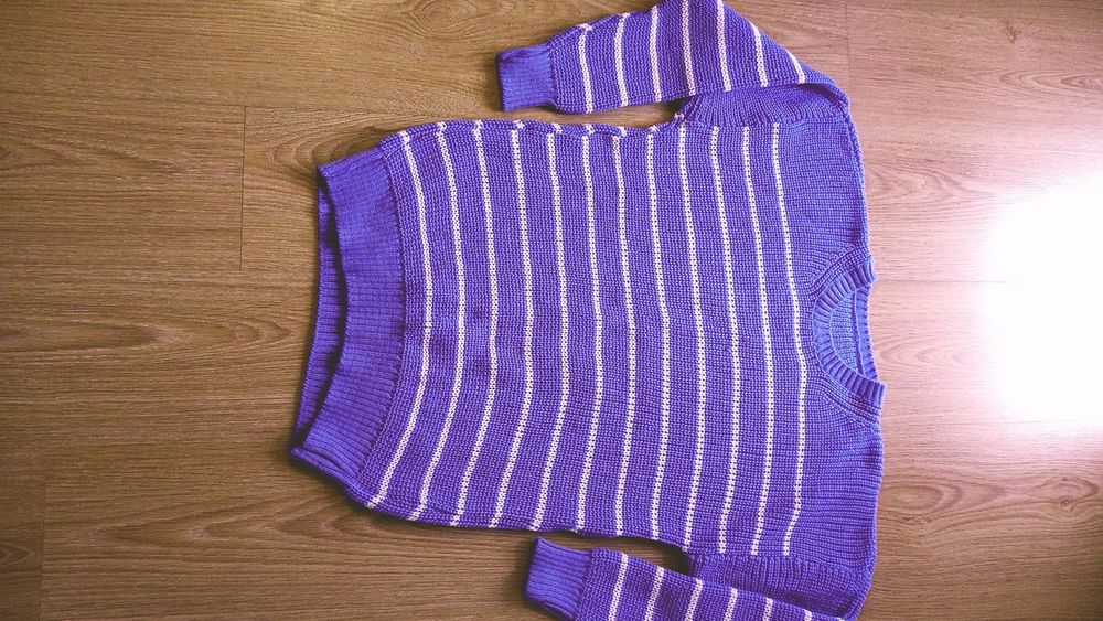 Sweter przedłużany