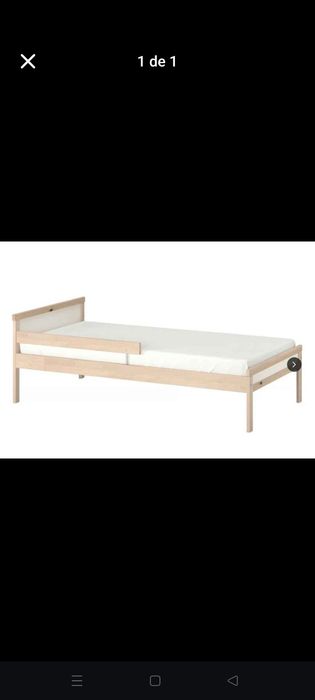 Cama criança sem colchão