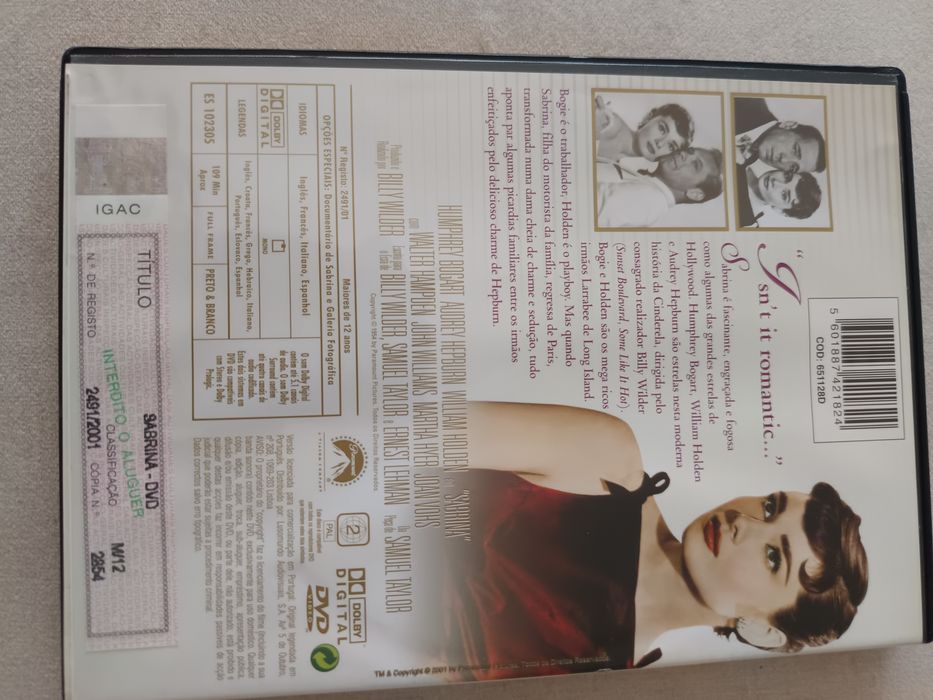 DVD sabrina ( original)
