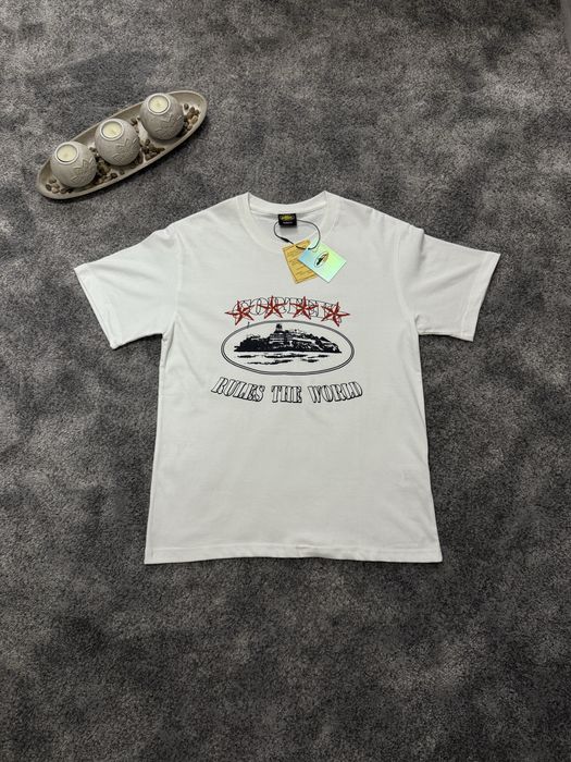 T-shirt Corteiz “Stars” White