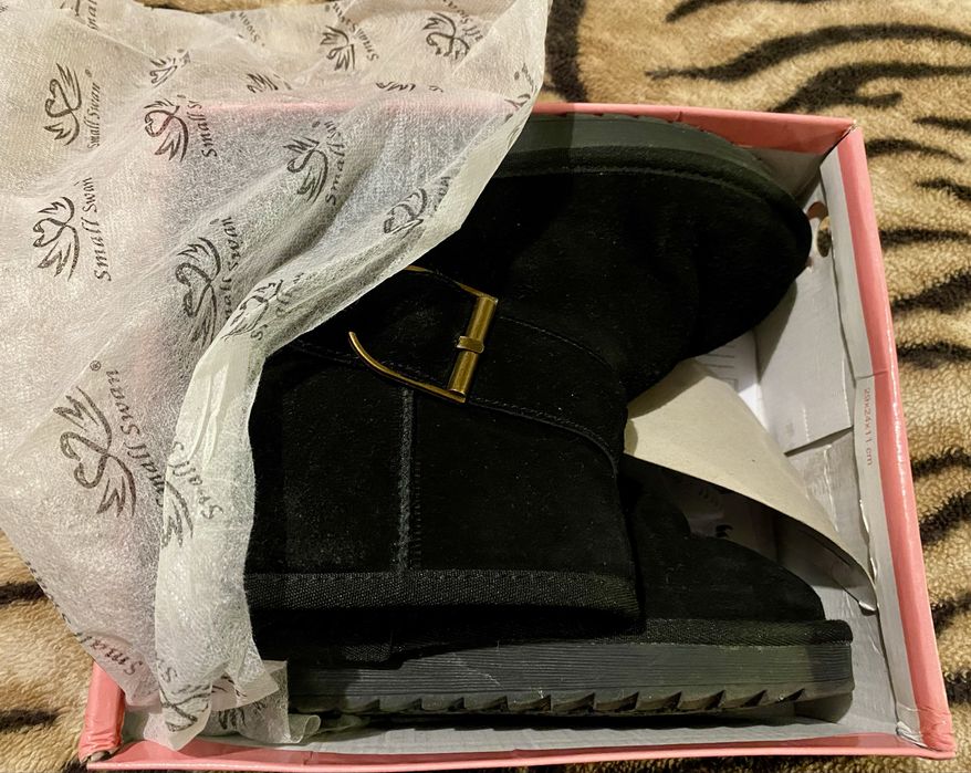 Замшевые уги, полуботинки