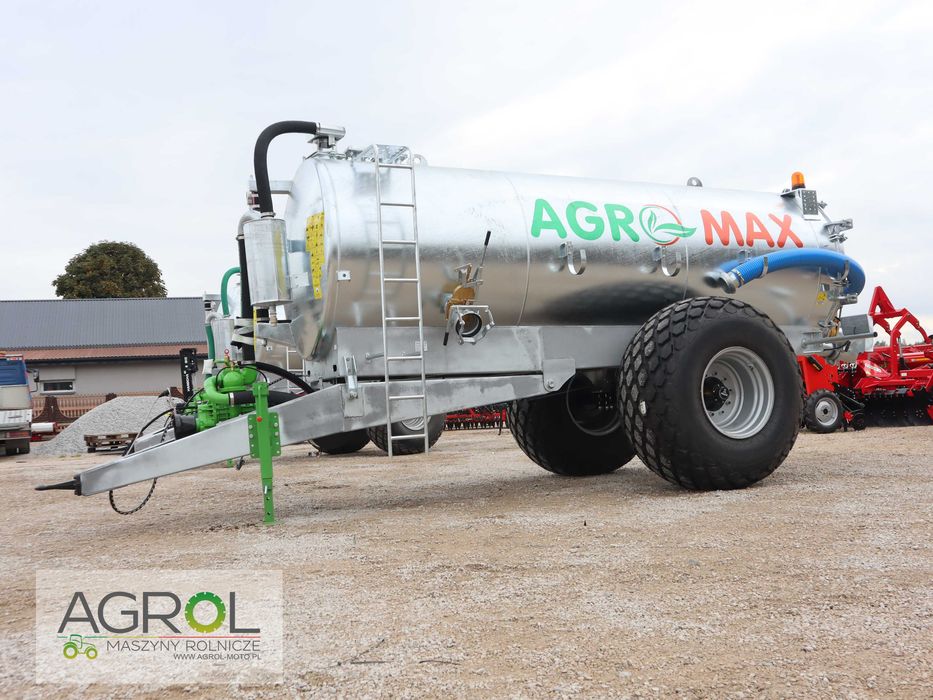 Wóz asenizacyjny Beczkowóz Beczka Agro-Max 10 000 L 1S 2S (tandem)
