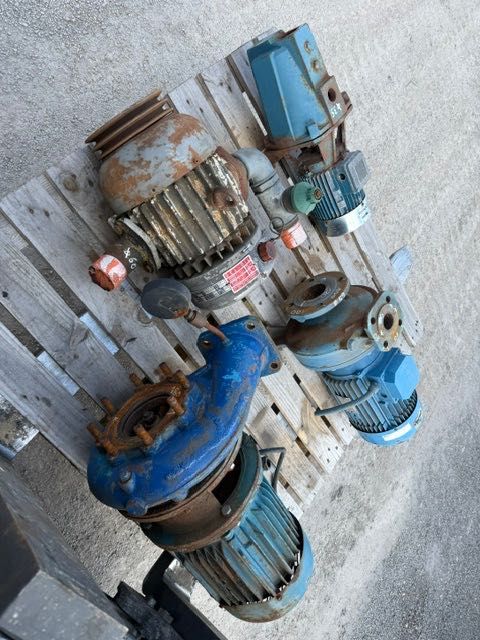 paleta pompa wody do przemysłu stan do weryfikacji