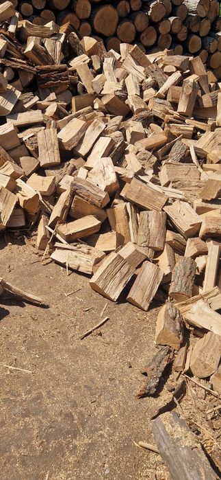 Drewno kominkowe suchy dąb opał
