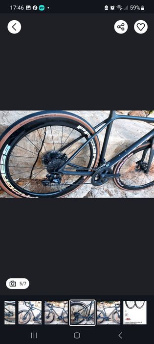 Rodas de carbono Progress topo gama rolamentos cerâmicos disco