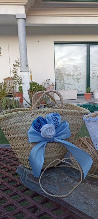 Cestas de palma/ palha