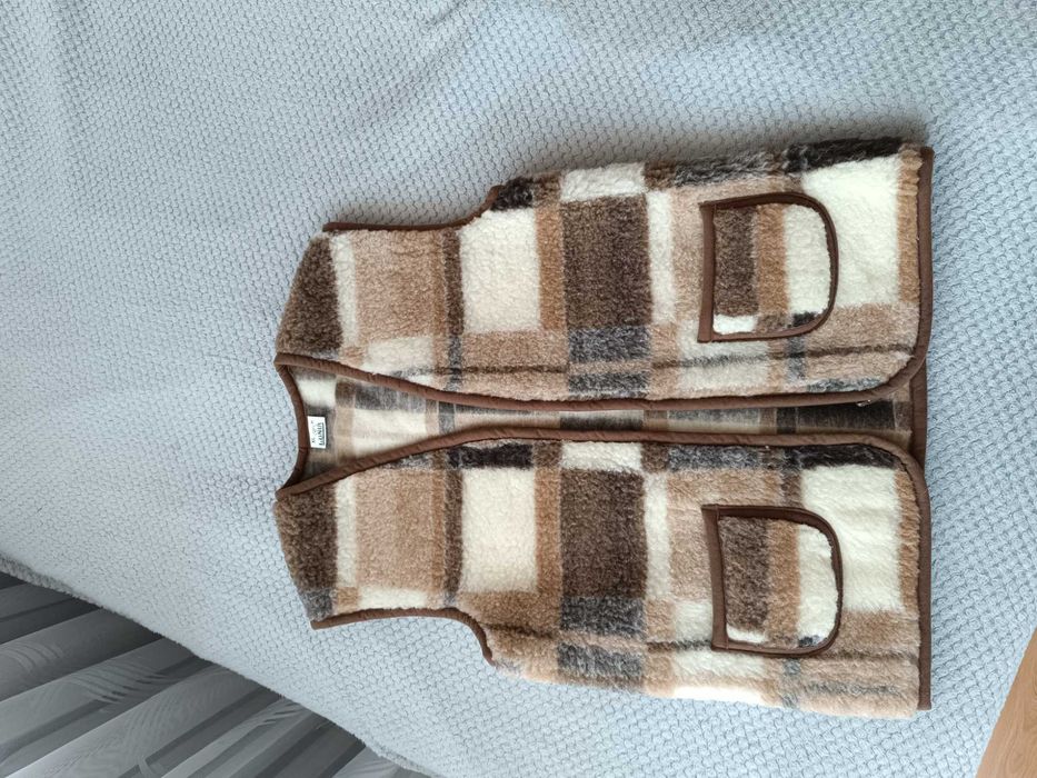 Wełniana kamizelka bezrękawnik Lunia XL/42