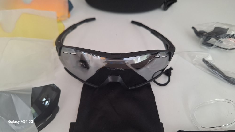 Óculos novos para andar de bike