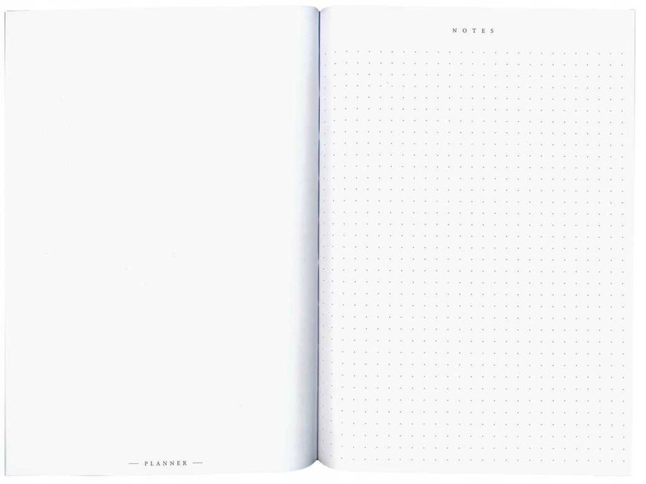 Planer A5 Interdruk 80 kartek Satin Gold kalendarz organizer