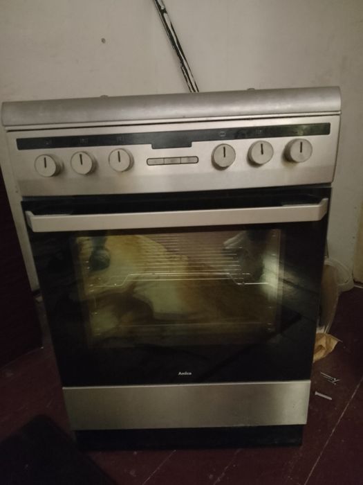 Kuchenka elektryczno-gazowa 60-tka
