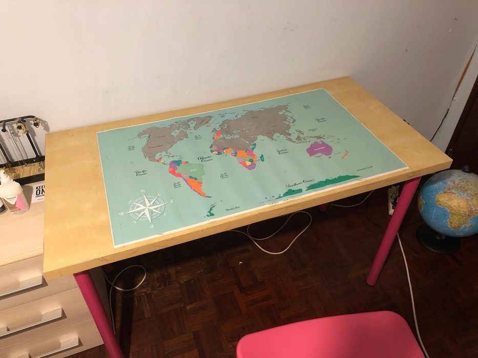 Secretaria + cadeira IKEA