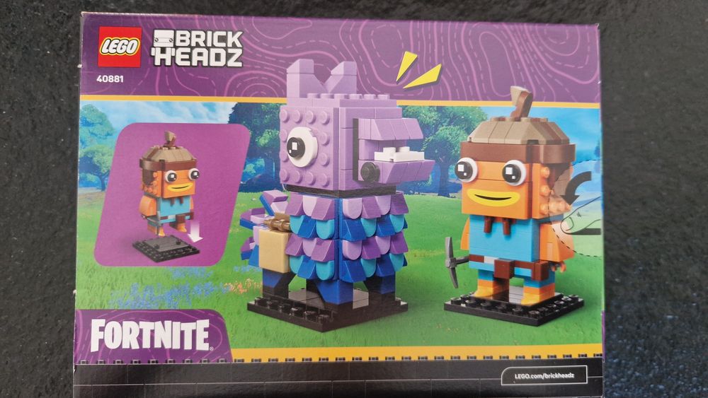 LEGO® 40881 BrickHeadz - Lama Zaopatrzeniowa i Palucha Rybnego - figur