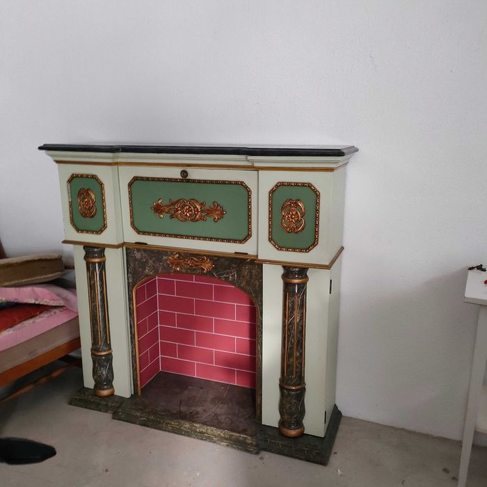 Consola bar antigo madeira