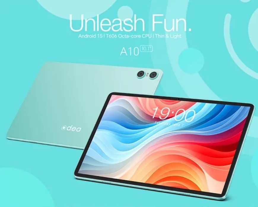 4/128 Gb, новий планшет+чохол+клавіатура, Android 15