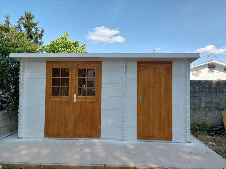 Casa de madeira com 2 Compartimentos, GLORIA H 12,9m2
