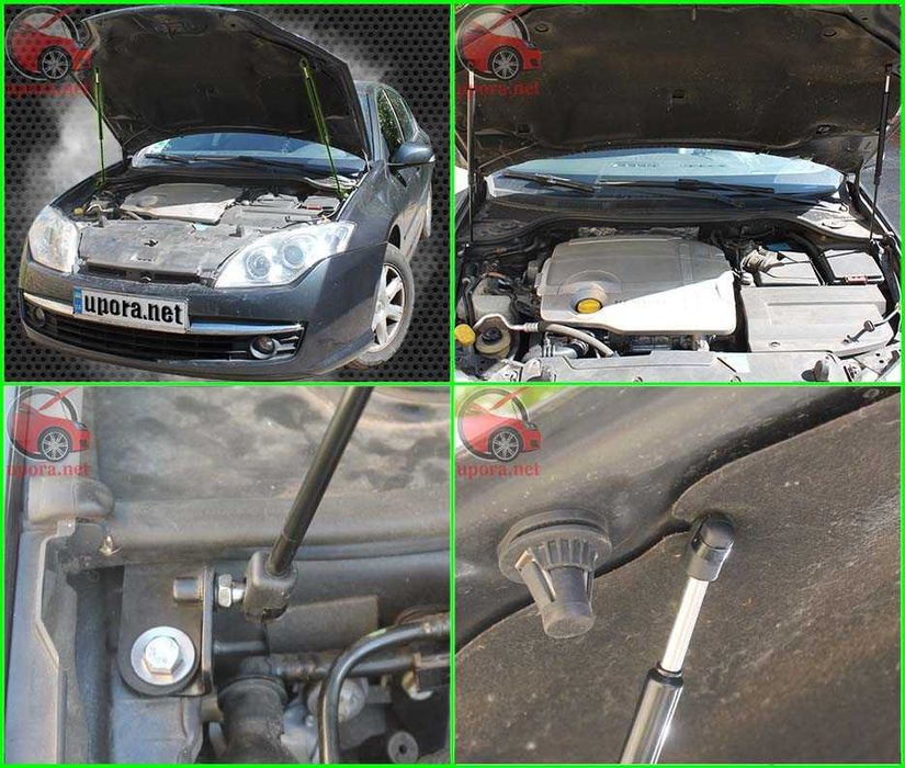 Амортизаторы капота упоры Renault Kadjar Koleos Master Laguna Scenic