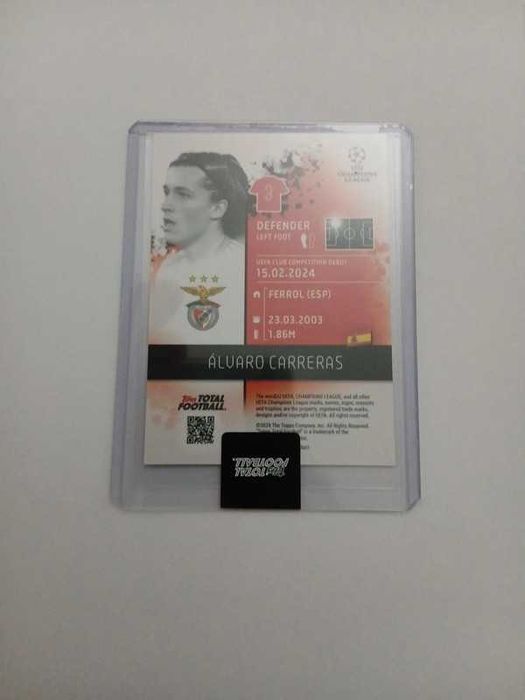 Álvaro Carreras RC 55/99 Topps Total Football