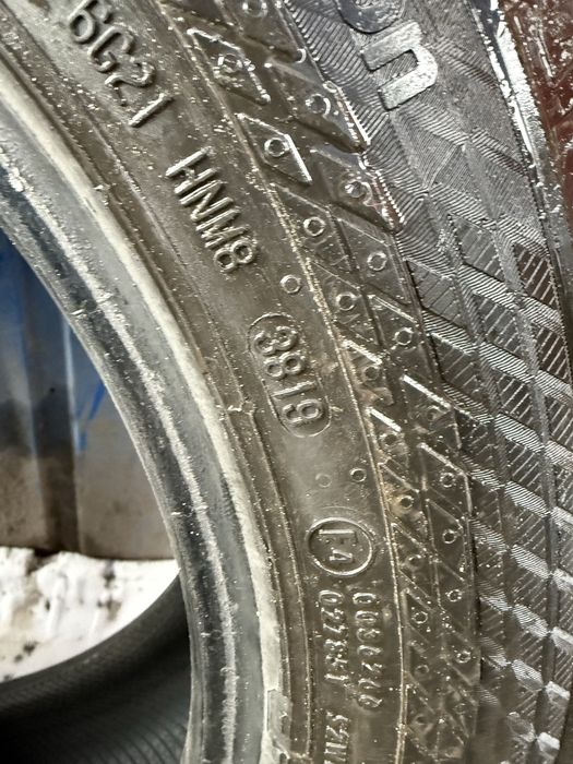 195.65,R16С  Continental contakt4 зима