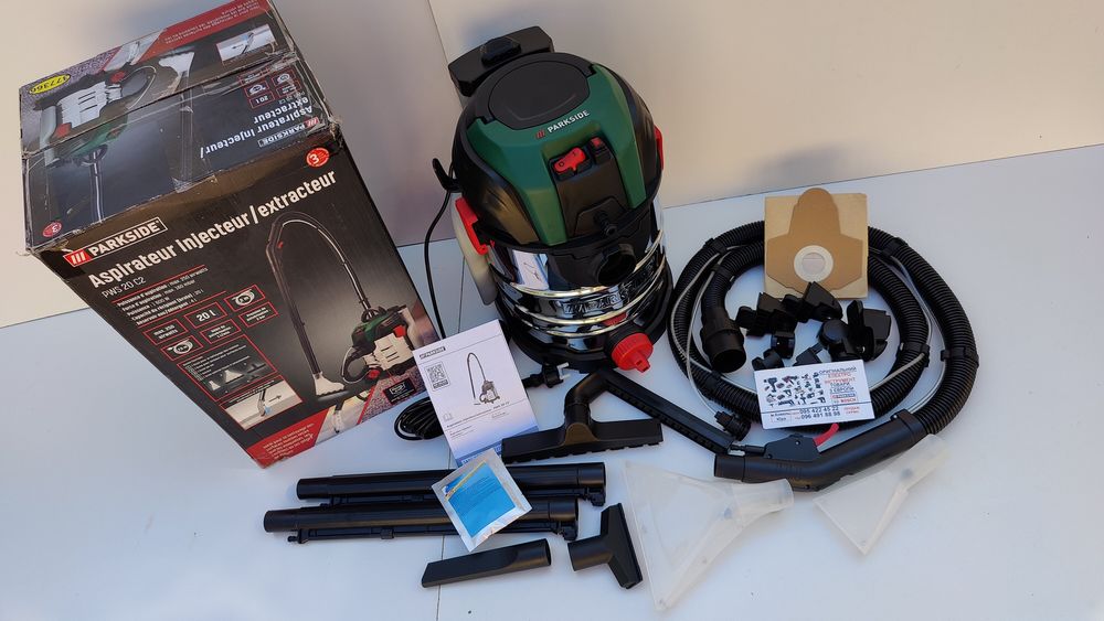 Миючий пилосос GERMAN Parkside PWS 20 C2/пылесос моющий/строительный: 5 ...