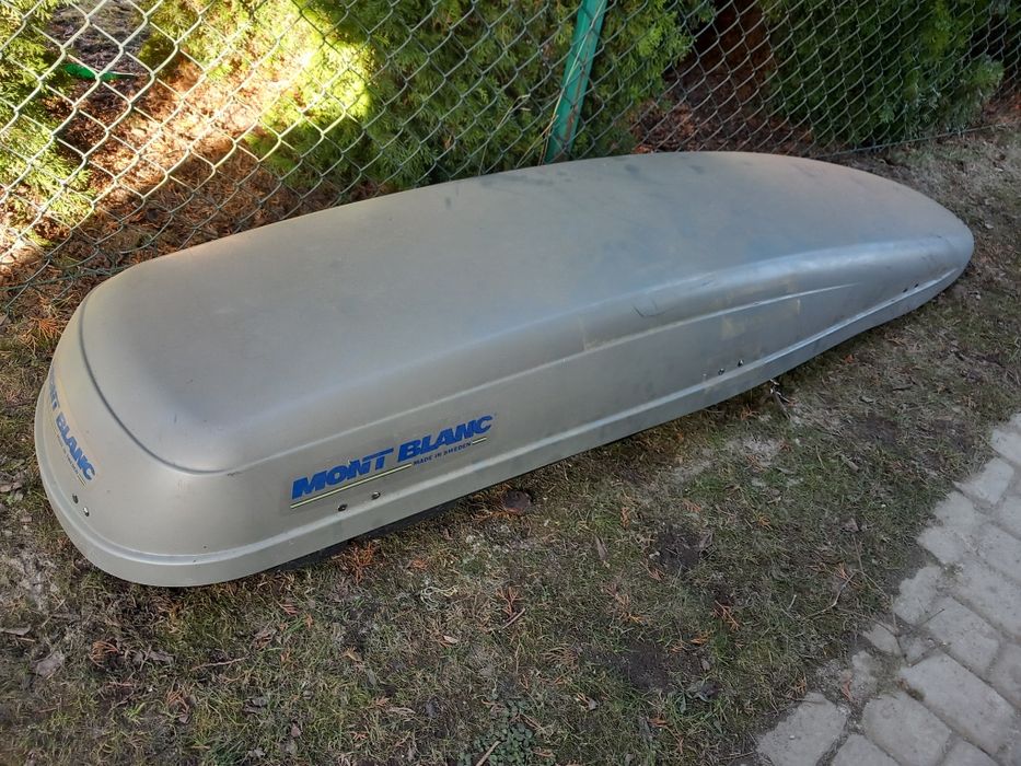 Boks dachowy bagażnik z relingami