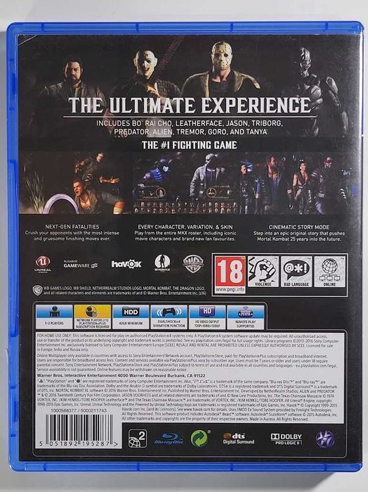 Mortal Kombat XL / Gra PS4 / Napisy PL / Sklep z grami / Skup gier