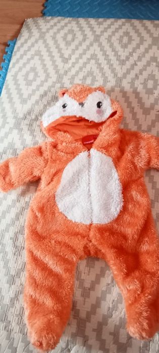 Kombinezon dla niemowlaka 56 lisek