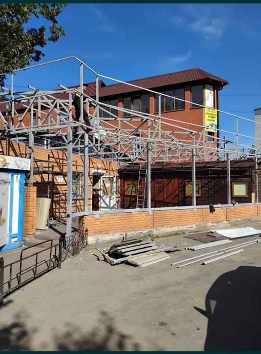 Будівництво . Ангари,склади,зерносховища,паркани, ворота і т.д