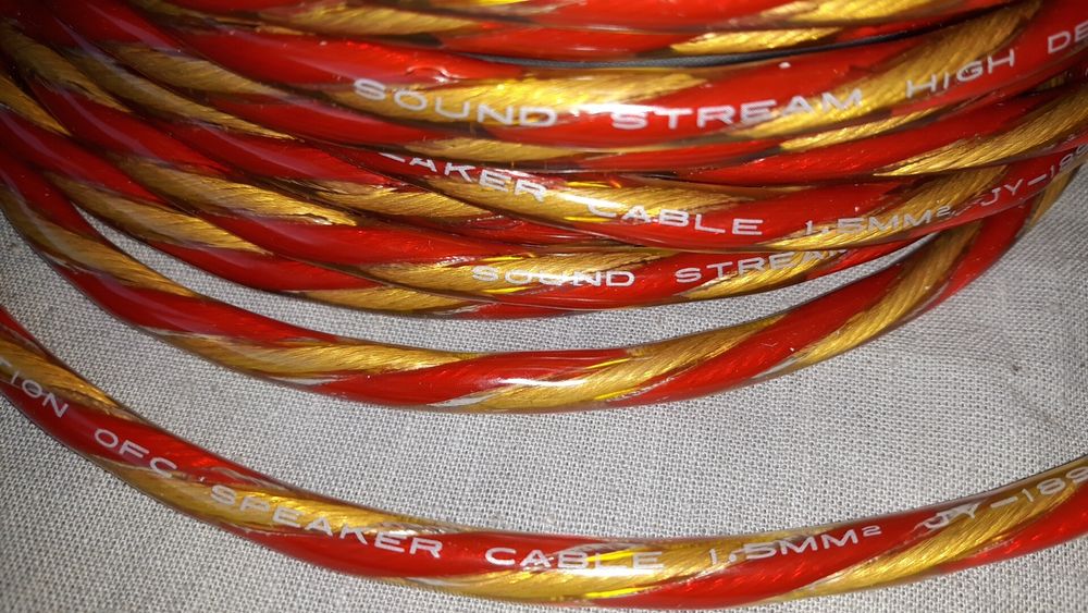 Кабель акустический. OFC (бескислородная медь). Тайвань.