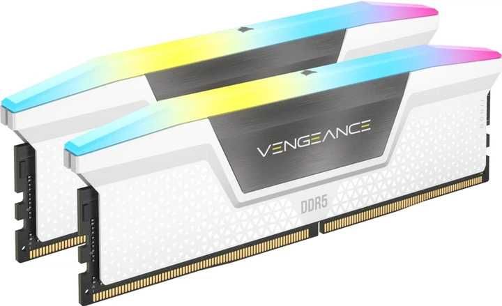 Оперативна пам'ять DDR5 32GB (2x16GB) 6400/CL32 CORSAIR VENGEANCE white (CMH32GX5M2B6400C32W)
