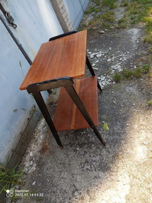 stolik pod TV  PRL retro vintage