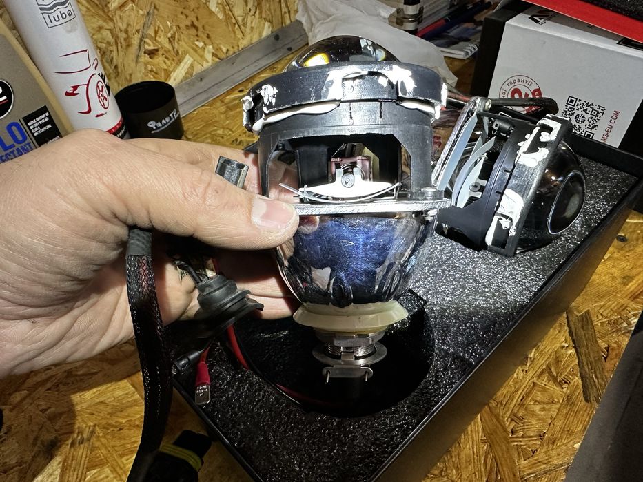 Линзы 2.5 дюйма h4