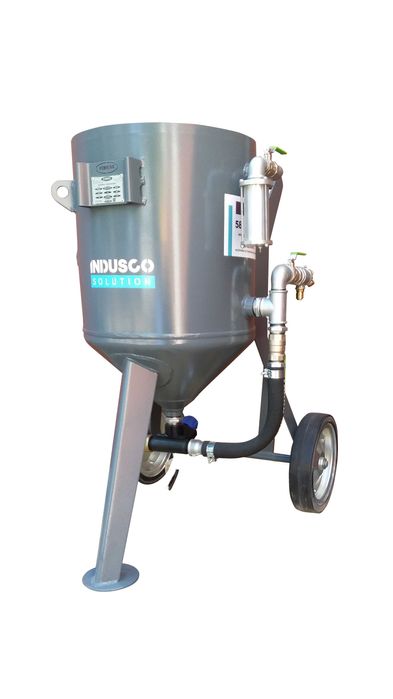 Piaskarka ręczna 100l, maszyna do piaskowania