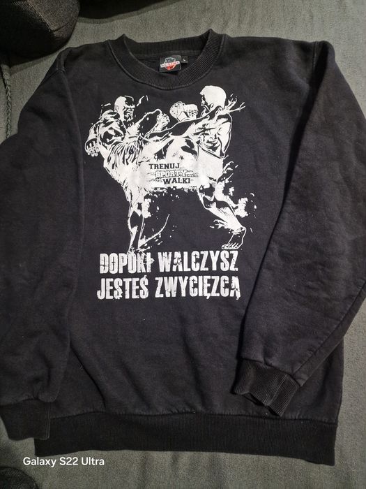 Bluza męska z motywem stan bdb