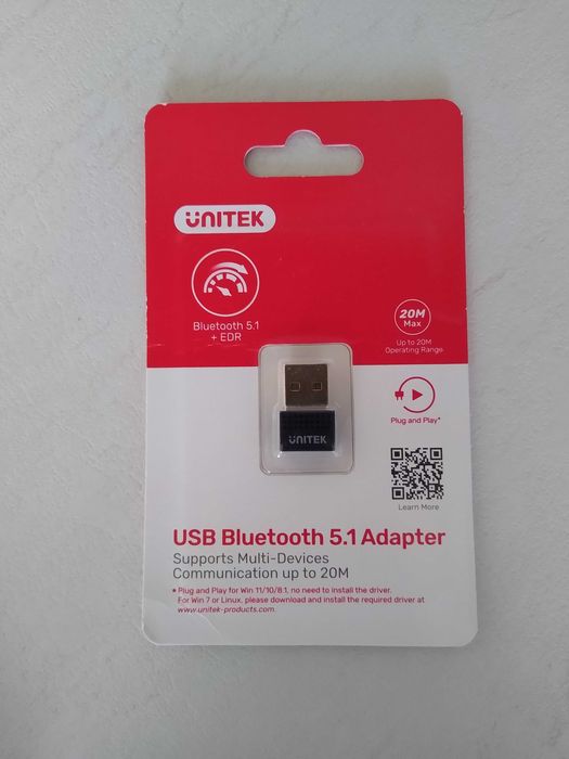 Unitek Adapter Bluetooth