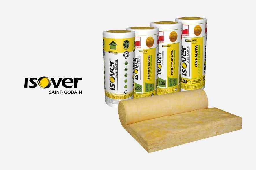 Wełna ISOVER UNI-MATA PLUS λD = 0,038 W/(m*K)