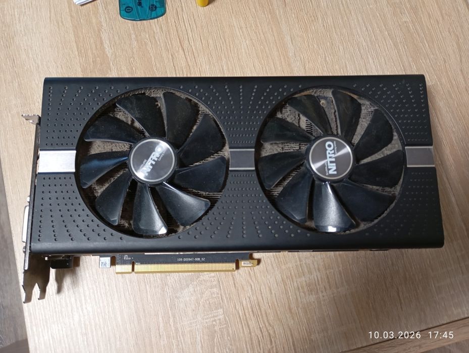 Відеокарта rx570 suphire 4 gb