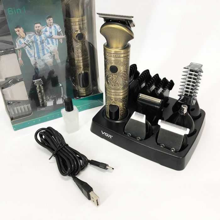 ‼️ Машика для стрижки волосся, тример, бритва VGR- 106