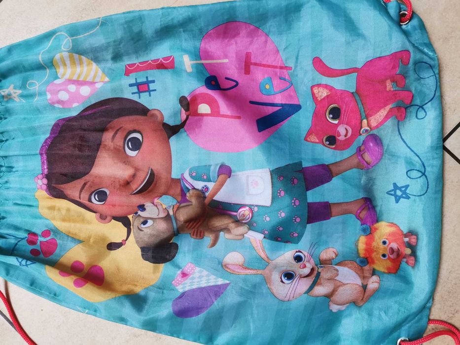 Worek do przedszkola Doktor Dosia Klinika dla pluszaków